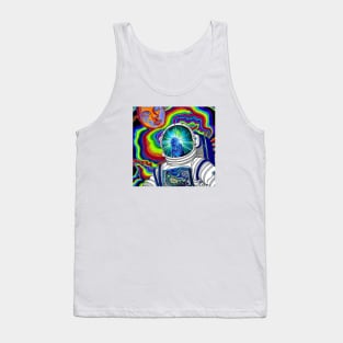 Trippy Spaceman Tank Top